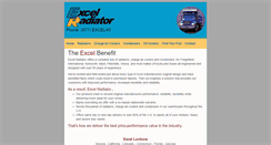 Desktop Screenshot of excelradiator.com